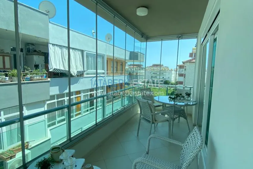 Purchase 3+1 penthouse duplex with furniture and a glazed balcony in the Oba area. Real estate for a residence permit 12 
