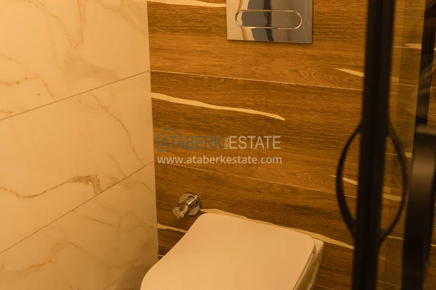 Purchase  Furnished 1+1 apartment with mountain views, Oba district — Alanya 17 