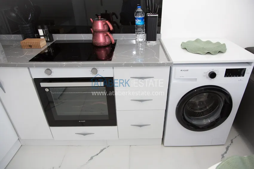 Purchase  Apartment for rent in Alanya, Avsallar district with furniture in a complex with a private beach  14 