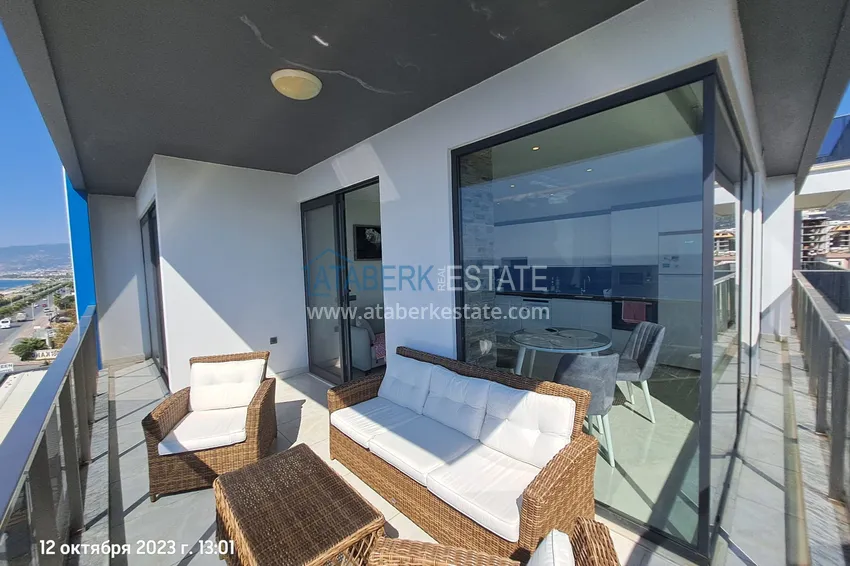 Purchase  Furnished 2+1 apartment with sea views on the beachfront, Mahmutlar district — Alanya 15 