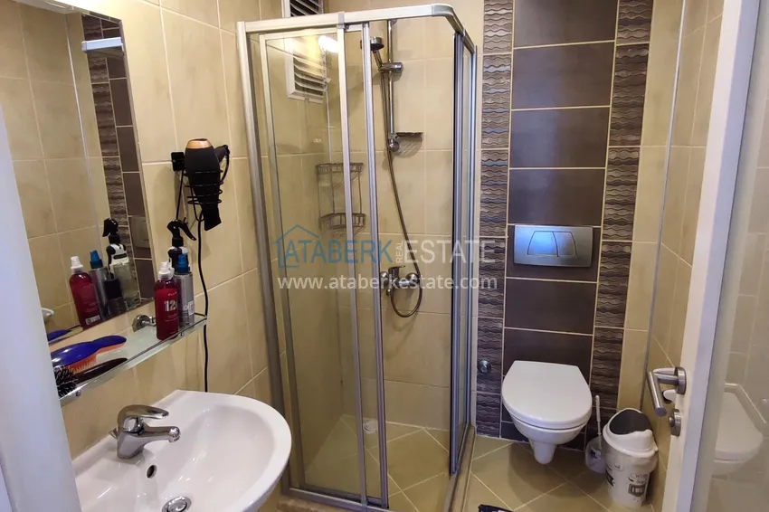 Purchase  2+1 apartment with furniture and a view of the fortress in Oba, Alanya 14 