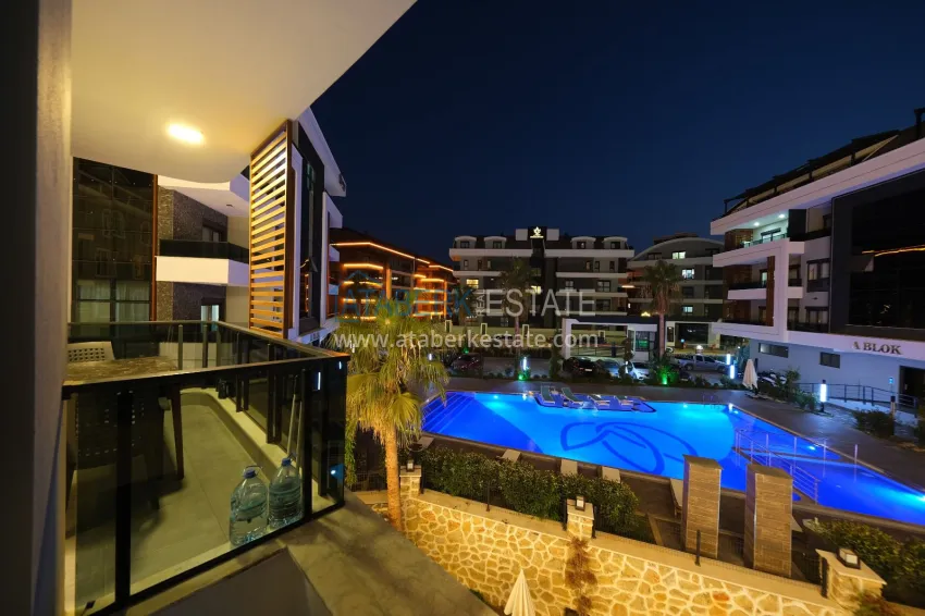 Purchase One bedroom apartment with a modern interior in an area open to residence permits — Oba, Alanya 12