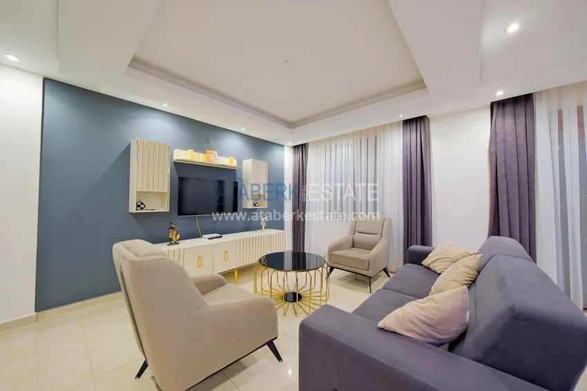 Purchase Villa 5+2 in Alanya Bektas district, furnished with stunning panoramic views 3