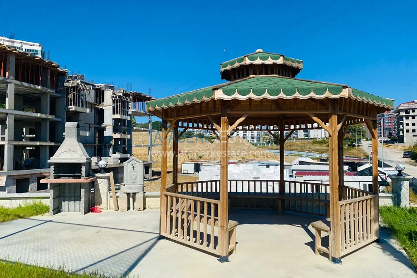 Finely finished two-room apartment from the owner in Avsallar district, Alanya. Suitable for short term rentals  15 