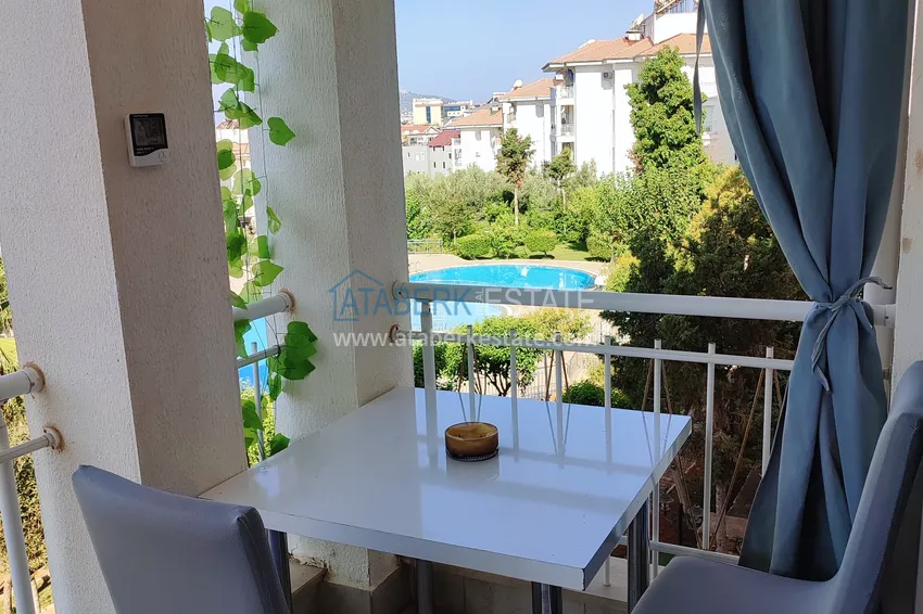 Purchase  2+1 apartment with furniture and a view of the fortress in Oba, Alanya 15 