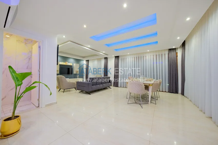 Purchase Villa 5+2 in Alanya Bektas district, furnished with stunning panoramic views 4