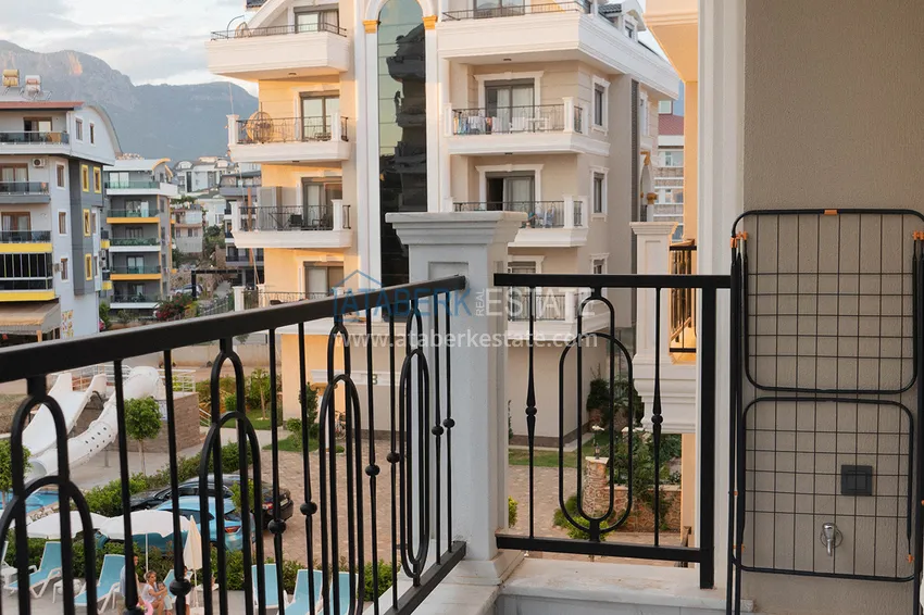 Purchase  Furnished 1+1 apartment with mountain views, Oba district — Alanya 20 