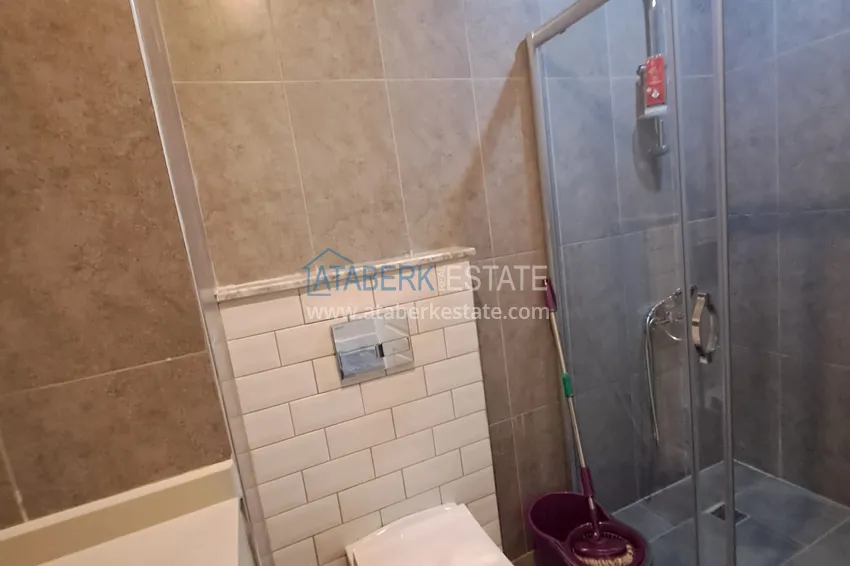 Purchase  Двухуровневые меблированные апартаменты с панорамным видом на море и горы – район Оба, Алания  15 