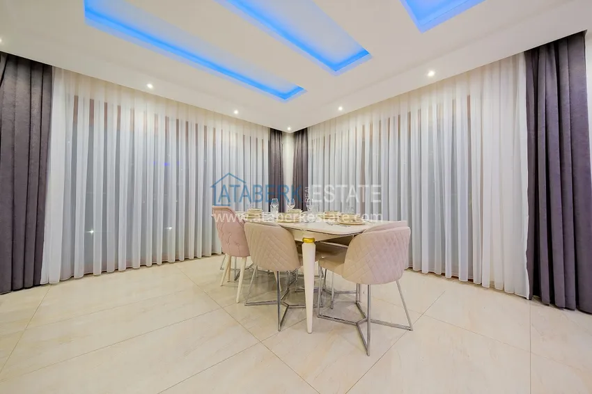 Purchase Villa 5+2 in Alanya Bektas district, furnished with stunning panoramic views 5