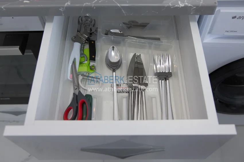 Purchase  Apartment for rent in Alanya, Avsallar district with furniture in a complex with a private beach  17 