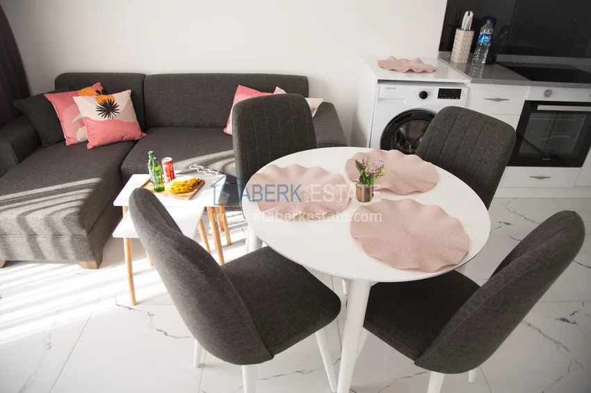 Purchase One bedroom apartment for rent with sea view in Alanya, Avsallar district 17 