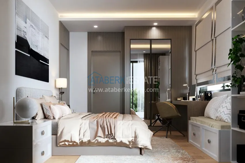 Purchase Comfort-class complex project under construction in Antalya, Dosemealti district 18