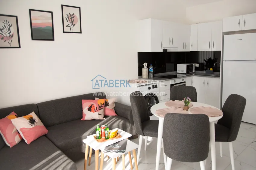 Purchase One bedroom apartment for rent with sea view in Alanya, Avsallar district 18 
