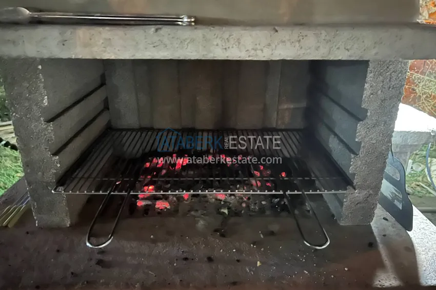 1+1 apartment for rent in the Avsallar area in a luxury residential complex 19 