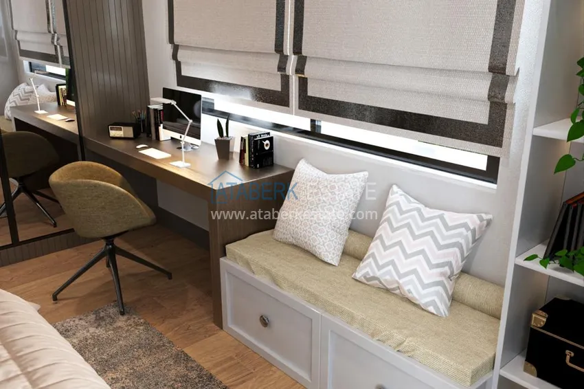 Purchase Comfort-class complex project under construction in Antalya, Dosemealti district 19