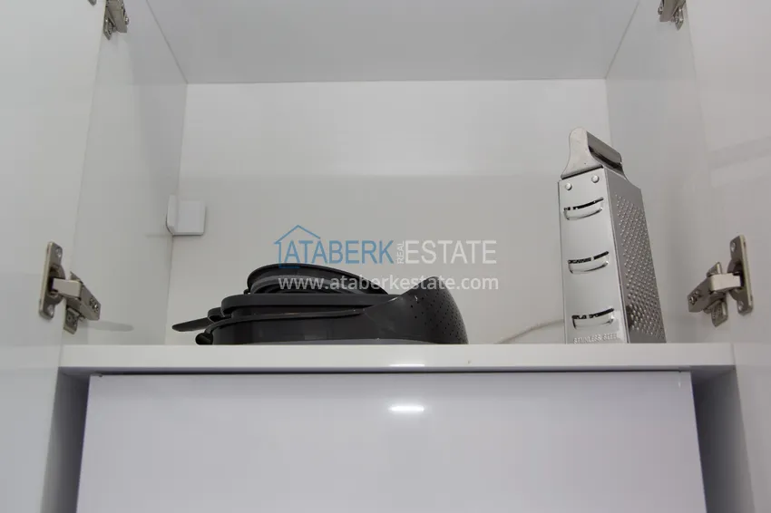 Purchase  Apartment for rent in Alanya, Avsallar district with furniture in a complex with a private beach  19 