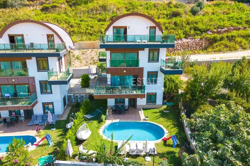 Villa 5+2 in Alanya Bektas district, furnished with stunning panoramic views 1