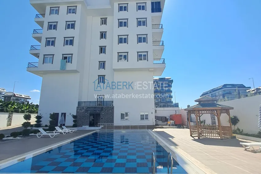 1+1 apartment with new furniture and sea views in Alanya, Kargicak district — 350 meters from the coast  1 
