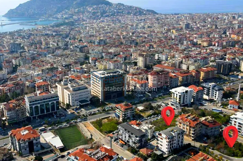 Comfort segment complex project under construction in the center of Alanya  1 