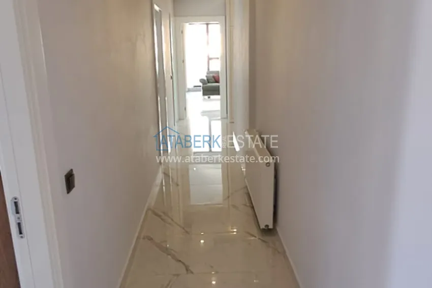 Purchase  3+1 furnished apartment with a glazed balcony and mountain views - Alanya Center 3 