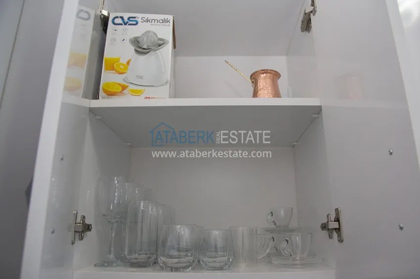 Purchase  Apartment for rent in Alanya, Avsallar district with furniture in a complex with a private beach  21 