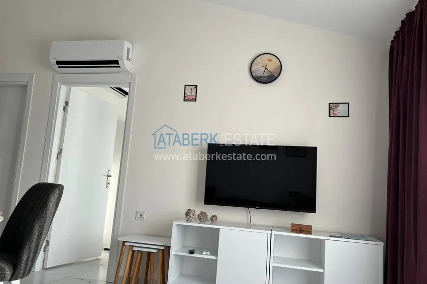 Purchase One bedroom apartment for rent with sea view in Alanya, Avsallar district 21 