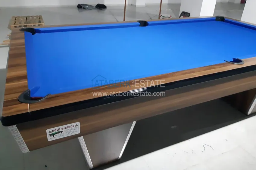 Apartment for rent in Alanya, Avsallar district with furniture in a complex with a private beach  22 