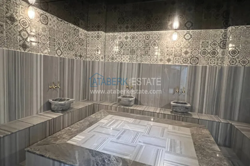 One bedroom apartment for rent with sea view in Alanya, Avsallar district 23 