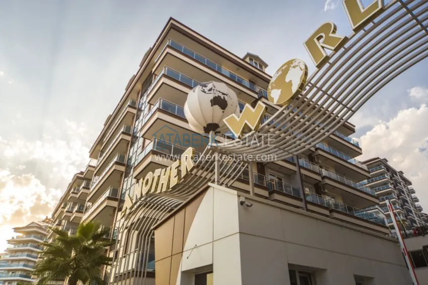 Two-bedroom apartment for rent in a premium residence — Alanya, Oba A-2 22 