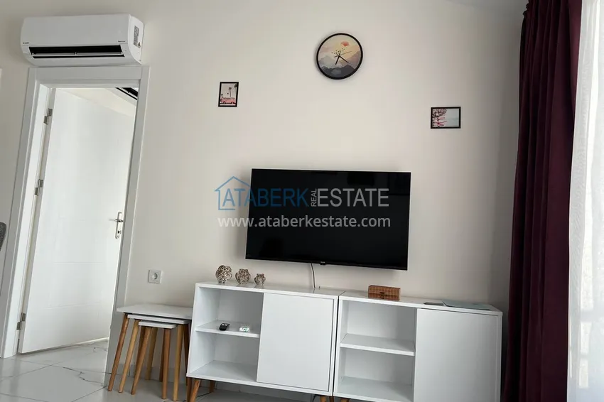 Purchase One bedroom apartment for rent with sea view in Alanya, Avsallar district 22 