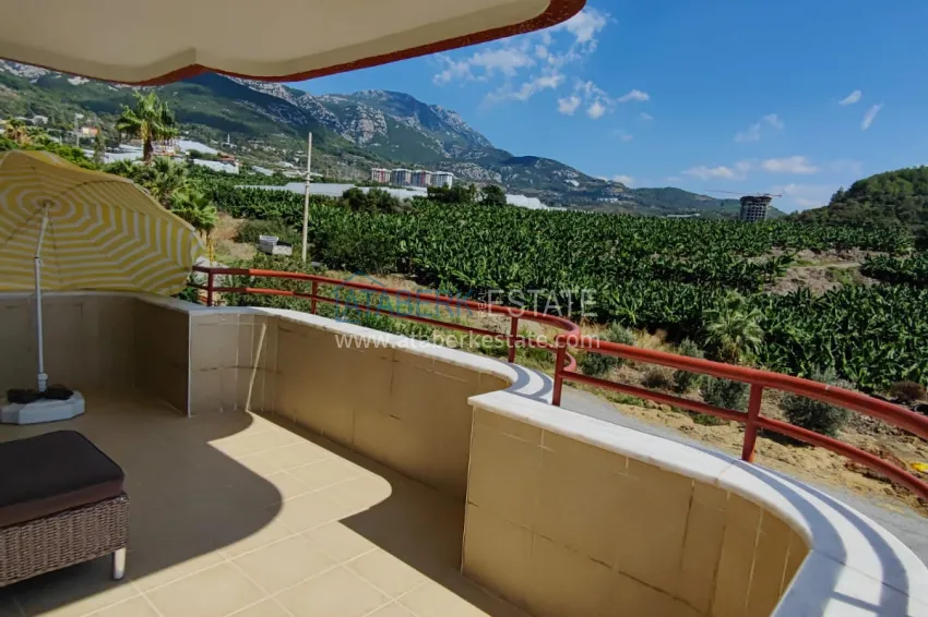 Purchase Panoramic two-bedroom apartment with furniture, glazed balcony in Mahmutlar 26