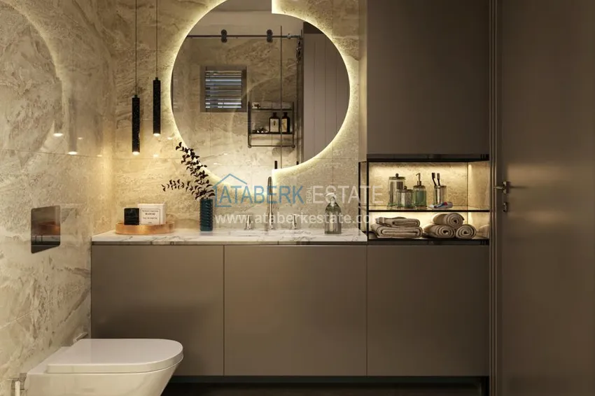 Purchase Comfort-class complex project under construction in Antalya, Dosemealti district 25