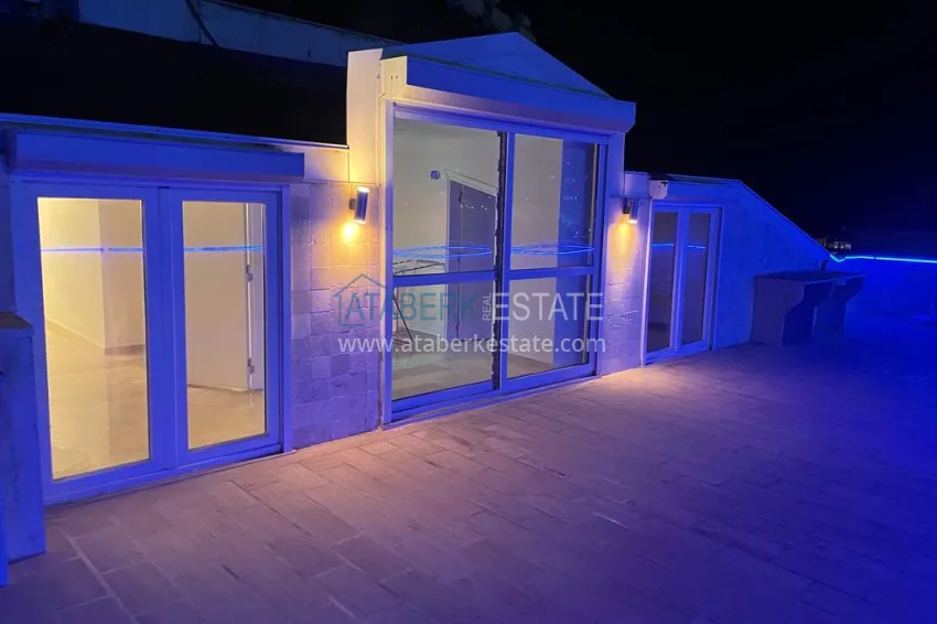 Purchase Furnished duplex with pool on the terrace in Tosmur, Alanya 26