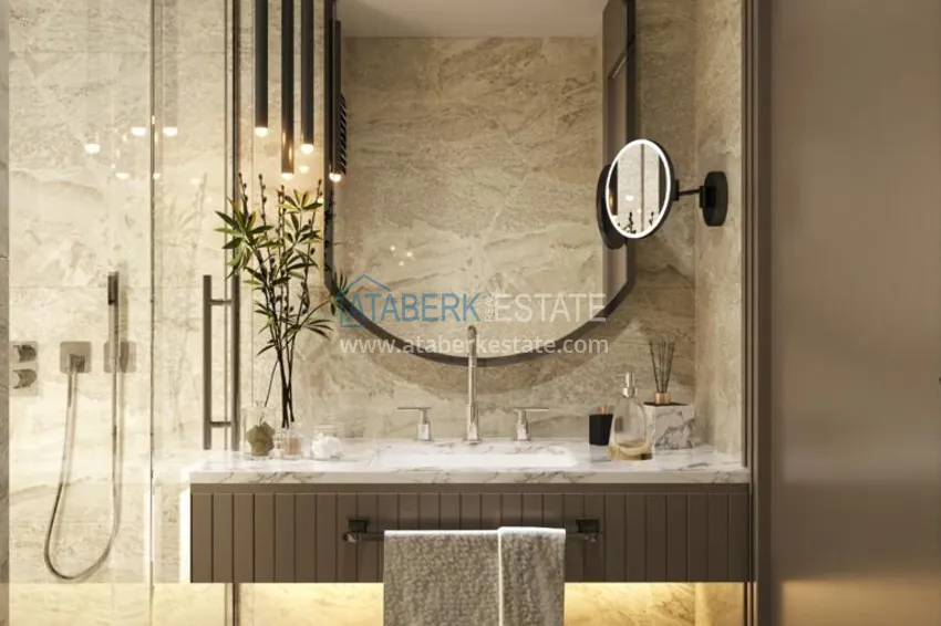 Purchase Comfort-class complex project under construction in Antalya, Dosemealti district 26