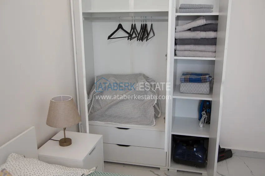 Purchase  Apartment for rent in Alanya, Avsallar district with furniture in a complex with a private beach  25 