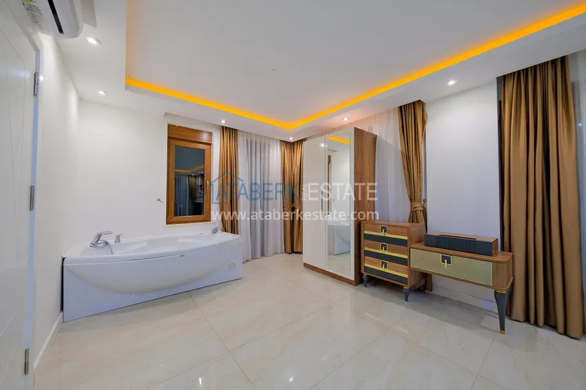 Purchase Villa 5+2 in Alanya Bektas district, furnished with stunning panoramic views 14