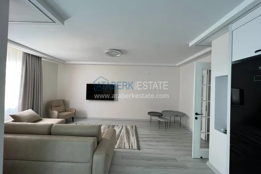 Purchase Furnished 2+1 apartment in a complex on the beachfront, Mahmutlar district — Alanya 2 