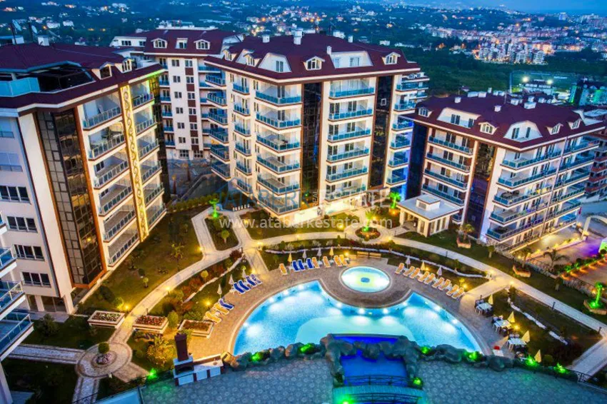 Two-bedroom apartment for rent in a premium residence — Alanya, Oba A-2 2 