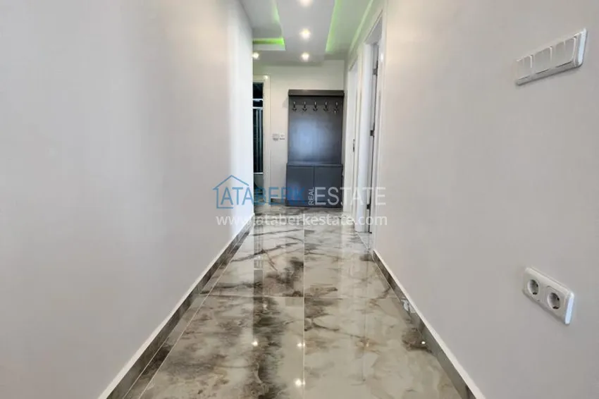 Purchase  Apartment 2+1 with furniture and glazed balcony in the center of Alanya - Cleopatra Beach area. Real estate for residence permit 2 