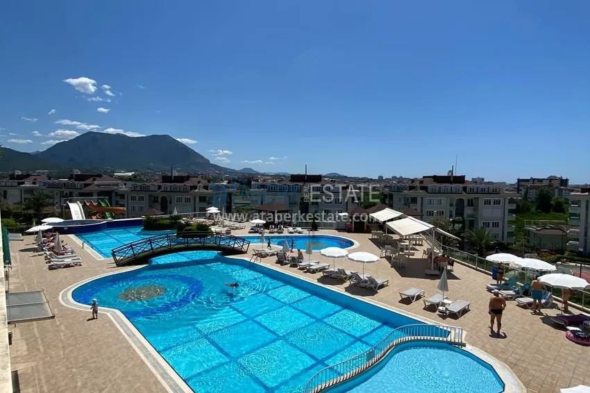Turnkey two-room apartment in a premium segment residence – Oba district, Alanya 2 