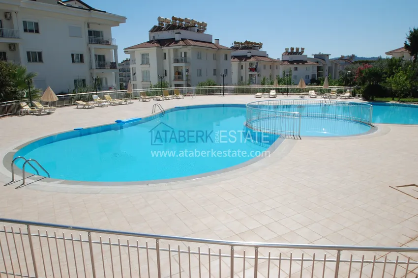 2+1 apartment with furniture and a view of the fortress in Oba, Alanya 4 