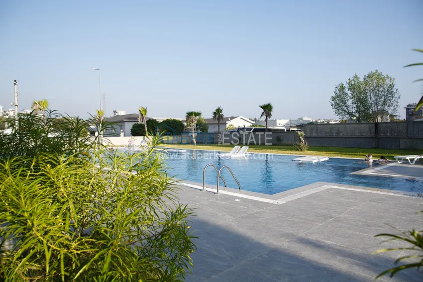 Apartment for rent in Alanya, Avsallar district with furniture in a complex with a private beach  3 