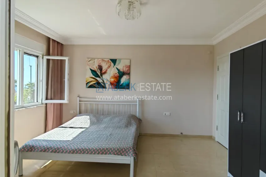Purchase Panoramic two-bedroom apartment with furniture, glazed balcony in Mahmutlar 33