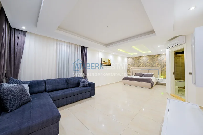 Purchase Villa 5+2 in Alanya Bektas district, furnished with stunning panoramic views 18