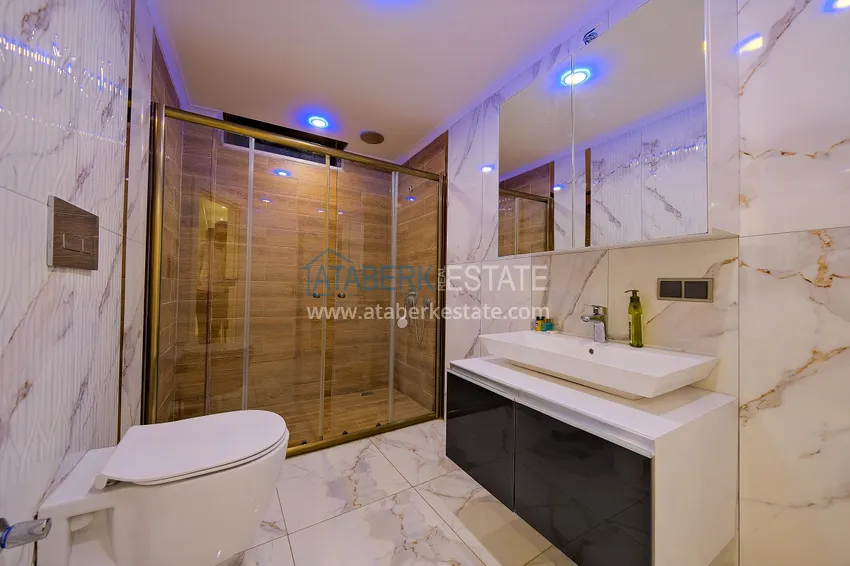 Purchase Villa 5+2 in Alanya Bektas district, furnished with stunning panoramic views 21