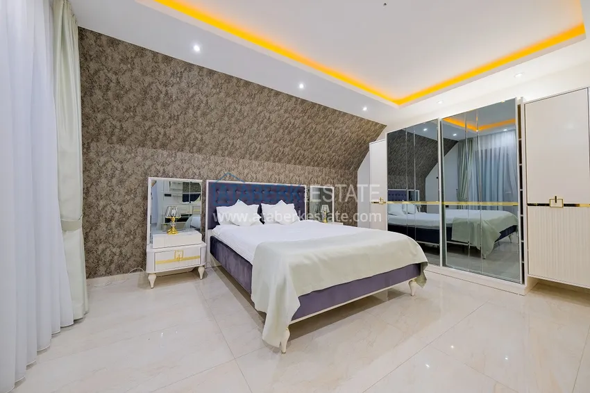 Purchase Villa 5+2 in Alanya Bektas district, furnished with stunning panoramic views 25