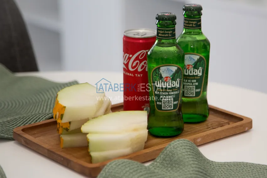 Purchase  Apartment for rent in Alanya, Avsallar district with furniture in a complex with a private beach  37 