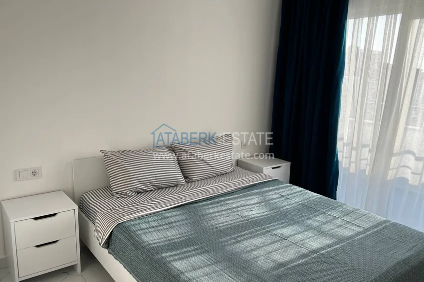 Purchase One bedroom apartment for rent with sea view in Alanya, Avsallar district 35 