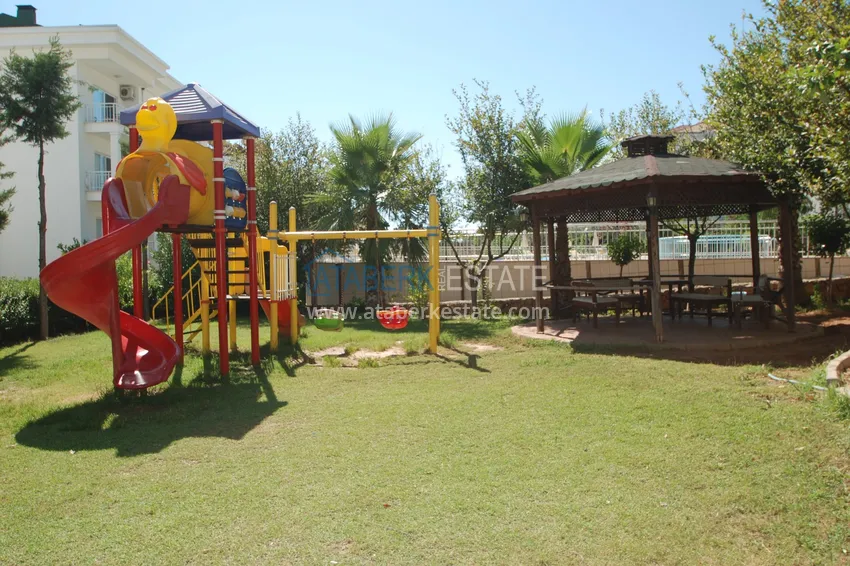 2+1 apartment with furniture and a view of the fortress in Oba, Alanya 6 