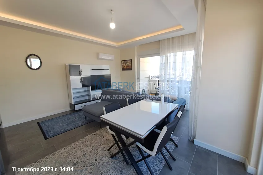 Purchase  Двухуровневые меблированные апартаменты с панорамным видом на море и горы – район Оба, Алания  3 